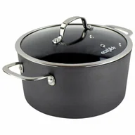 Garnki - Eaziglide Garnek z pokrywką Neverstick3 Eaziglide 24 cm - miniaturka - grafika 1