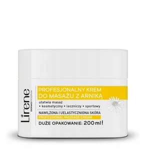 Lirene profesjonalny krem do masażu z arniką - Olejki i świece do masażu - miniaturka - grafika 2