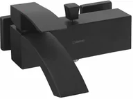 Baterie wannowe i prysznicowe - Sapho GINKO bateria wannowa ścienna czarny mat 1101-10B - miniaturka - grafika 1