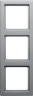 Klawisze i ramki - Berker Q1 aluminium ramka 3 B_10136084 - miniaturka - grafika 1