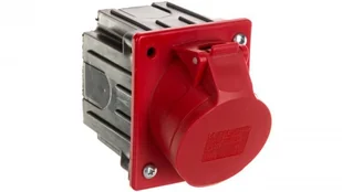 PCE POLSKA GSP165 gniazdo skośne z puszką podtynkową 16A/5P 400V IP54 - Osprzęt siłowy - miniaturka - grafika 2