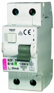 Wyłączniki światła i elektryczne - ETI Polam Wyłącznik nadprądowy KZS-2M C 32A 30mA AC eti_002173127 - miniaturka - grafika 1