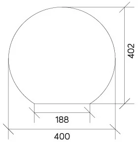 Su-Ma ALEKULE G 400 Z - Lampy ogrodowe - miniaturka - grafika 5