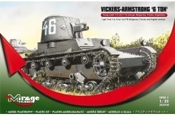 Mirage Hobby czołgi Lekki Vickers-Armstrong 6T MMH-355010 - Modele do sklejania - miniaturka - grafika 3
