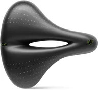 Siodełka rowerowe i akcesoria - Sportourer Zeta Comfort Gel Flow Unisex City Siodełko O Gel Flow, Czarny (20I156L901JEC003) - miniaturka - grafika 1