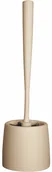 Akcesoria do wc - Bisk Szczotka do WC stojąca IDA plastik piaskowy 07699 - miniaturka - grafika 1