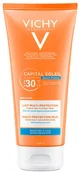 Balsamy i kremy do opalania - Vichy Capital Soleil Beach Protect SPF 30 mleczko ochronne Multi-Protection z kwasem hialuronowym 200 ml - miniaturka - grafika 1