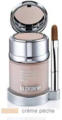 Podkłady do twarzy - La Prairie Skin Caviar Concealer Foundation SPF15 Kawiorowy podkład z korektorem 30ml/2g Creme Peche - miniaturka - grafika 1