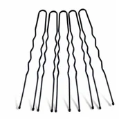 Pozostałe kosmetyki - Donegal DON WSUWKA KOKÓWKA CZARNA 6cm 50SZT)(5095) Then - miniaturka - grafika 1