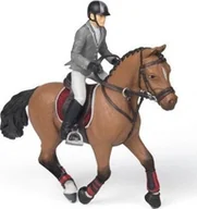 Figurki dla dzieci - Papo 51561 - koń turniejowy z jeźdźcą - miniaturka - grafika 1