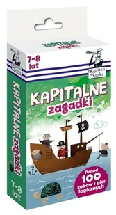 Edgard Edgard Kapitan Nauka - Kapitalne Zagadki - 7-8 lat - Gry planszowe - miniaturka - grafika 3