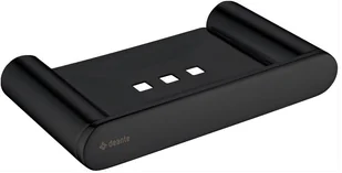 Deante ADR_N411 ROUND MYDELNICZKA NERO - Mydelniczki i dozowniki mydła - miniaturka - grafika 4