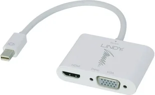 Lindy 41070 adapter Mini-DP/Thunderbolt 41070 - Adaptery i przejściówki - miniaturka - grafika 2