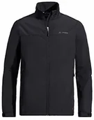 Odzież trekkingowa męska - VAUDE Vaude męska kurtka Hurricane IV, softshell, czarna, 54, 413110105500 - miniaturka - grafika 1