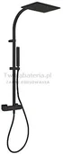 Zestawy prysznicowe - Tres Slim Exclusive komplet prysznicowy czarny 20219101NM 20219101NM - miniaturka - grafika 1