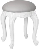 Krzesła i taborety kosmetyczne - AZZURRO Taboret azzurro styl 60-01 szary P125854 - miniaturka - grafika 1