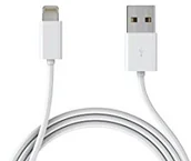 Kable USB - LMP 2 m Lightning na kabel USB, biały 11765 - miniaturka - grafika 1