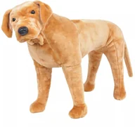 Maskotki i pluszaki - vidaXL vidaXL Pluszowy labrador, stojący, jasnobrązowy, XXL - miniaturka - grafika 1