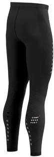 Compressport Kompresyjne legginsy do biegania męskie WINTER TRAIL UNDEER CONTROL FULL TIGHTS - Spodnie sportowe męskie - miniaturka - grafika 2