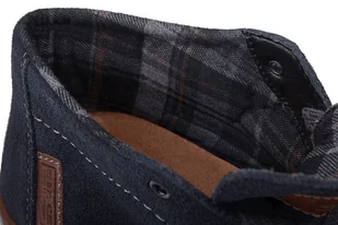 Rieker Trzewiki Trapery F9401-14 Granatowe Blau/Blue 41718 - Botki męskie - miniaturka - grafika 5