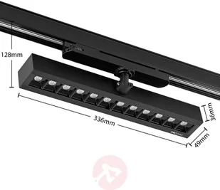 ARCCHIO Arcchio Millay reflektor szynowy czarny 3 000 K - Lampy pozostałe - miniaturka - grafika 4