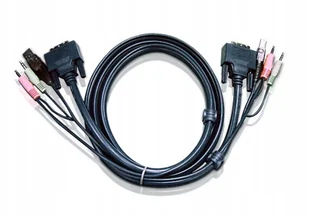 Aten Cable DVI-D/USB, Audio -1.8 m (2L-7D02UD) - Kable komputerowe i do monitorów - miniaturka - grafika 2