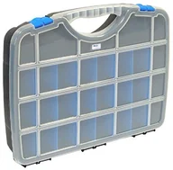 Skrzynki i torby narzędziowe - Tayg asortyment skrzynka na zegarki pudełko Basic 02, 388 X 290 X 61 MM, kieszenie do 26, czarny/niebieski, 023552 - miniaturka - grafika 1