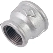 Łączniki, trójniki, kształtki - Invena Mufa M2 ocynkowana 3/4" x 1" - miniaturka - grafika 1