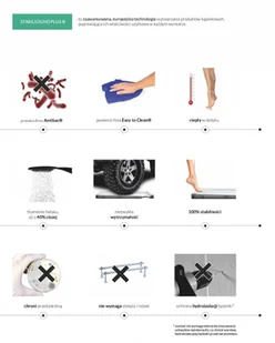 Schedpol Stabilsound Plus 80x100 3.465 - Brodziki prysznicowe - miniaturka - grafika 4