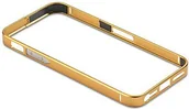 Etui i futerały do telefonów - PanzerGlass Alu Frame gold iPhone5/5s ALU02 - miniaturka - grafika 1
