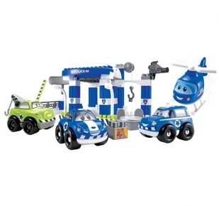 Ecoiffier Klocki Policja W Pojemniku 1394 - Klocki - miniaturka - grafika 2