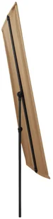 vidaXL Parasol ogrodowy na słupku aluminiowym, 180x130 cm, taupe vidaXL - Parasole ogrodowe - miniaturka - grafika 4
