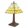 Lampy stojące - Clayre & Eef Lampka Stołowa Tiffany F Clayre & Eef - miniaturka - grafika 1