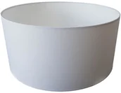 Oprawy, klosze i abażury - TK Lighting Abażur 9978 walec 50 x 25 cm tkanina biały E27 - miniaturka - grafika 1