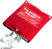 Sprzęt przeciwpożarowy - Boxmet LTD. BXKG01 - koc gaśniczy przygotowany do zamontowania na ścianie - 1,2x1,8 m. BXKG01 - miniaturka - grafika 1