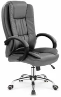 Fotele i krzesła biurowe - RELAX fotel gabinetowy popielaty - miniaturka - grafika 1