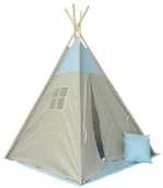 Namioty i tipi dla dzieci - Namiot dla dzieci Tipi teepee wigwam szaroniebiesk - miniaturka - grafika 1