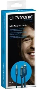 Clicktronic ClickTronic 3m MP3 Adapter kabel audio 70468-GB - Kable - miniaturka - grafika 2