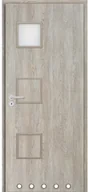 Drzwi wewnętrzne - Classen Skrzydło drzwiowe Temida 2 dąb gessato 80P - miniaturka - grafika 1