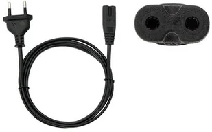 Akyga Kabel zasilający AK-RD-02A do notebooka 2pin ósemka IEC C7 CEE 7/16 3m wtyk EU AK-RD-02A - Kable komputerowe i do monitorów - miniaturka - grafika 2