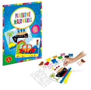 Alexander Piaskowe malowanki Statek samochód - Zabawki kreatywne - miniaturka - grafika 3