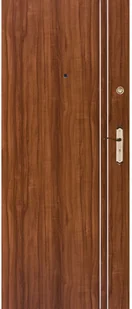 DRE Drzwi wewnątrzklatkowe Wigo 10 orzech 80L - Drzwi wewnętrzne DRE Drzwi wewnątrzklatkowe Wigo 10 orzech 80L - Drzwi wewnętrzne - miniaturka - grafika 1
