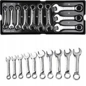 Klucze i nasadki - Corona Wkład C1230 klucze płasko-oczkowe krótkie - miniaturka - grafika 1