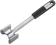 Pozostałe akcesoria kuchenne - FACKELMANN Fleischklopfer 26 cm Sense, Funktionsteil aus Aluminium und Zwei verschiedenen Klopfflächen, Fleischhammer mit rutschfestem Soft-Touch-Griff (Farbe: Silber/Schwarz), Menge: 1 Stück - miniaturka - grafika 1