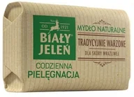 Mydła - Pollena Biały Jeleń Codzienna Pielęgnacja Mydło naturalne tradycyjnie warzone w kostce obwoluta 100g 50146 - miniaturka - grafika 1