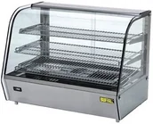 Szafy i witryny grzewcze - Buffalo Witryna nastolna podgrzewana | 30°C do 90°C | 160L | 856x568x(H)670mm CD232 - miniaturka - grafika 1