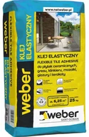 Zaprawy budowlane - Weber Elastyczna zaprawa klej$138ca DO P$139YTEK ZP414 - miniaturka - grafika 1