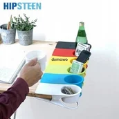 Artykuły biurowe - UCHWYT NA KUBEK DROBIAZGI DO BIURKA STOŁU pom - miniaturka - grafika 1