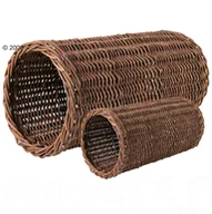 Akcesoria dla gryzoni - Trixie Tunel wiklinowy dla małych zwierząt - O 20 x 38 cm - miniaturka - grafika 1