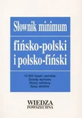 Słowniki języków obcych - Wiedza Powszechna Beata i Antoni Krawczykiewicz Słownik minimum fińsko-polski i polsko-fiński - miniaturka - grafika 1